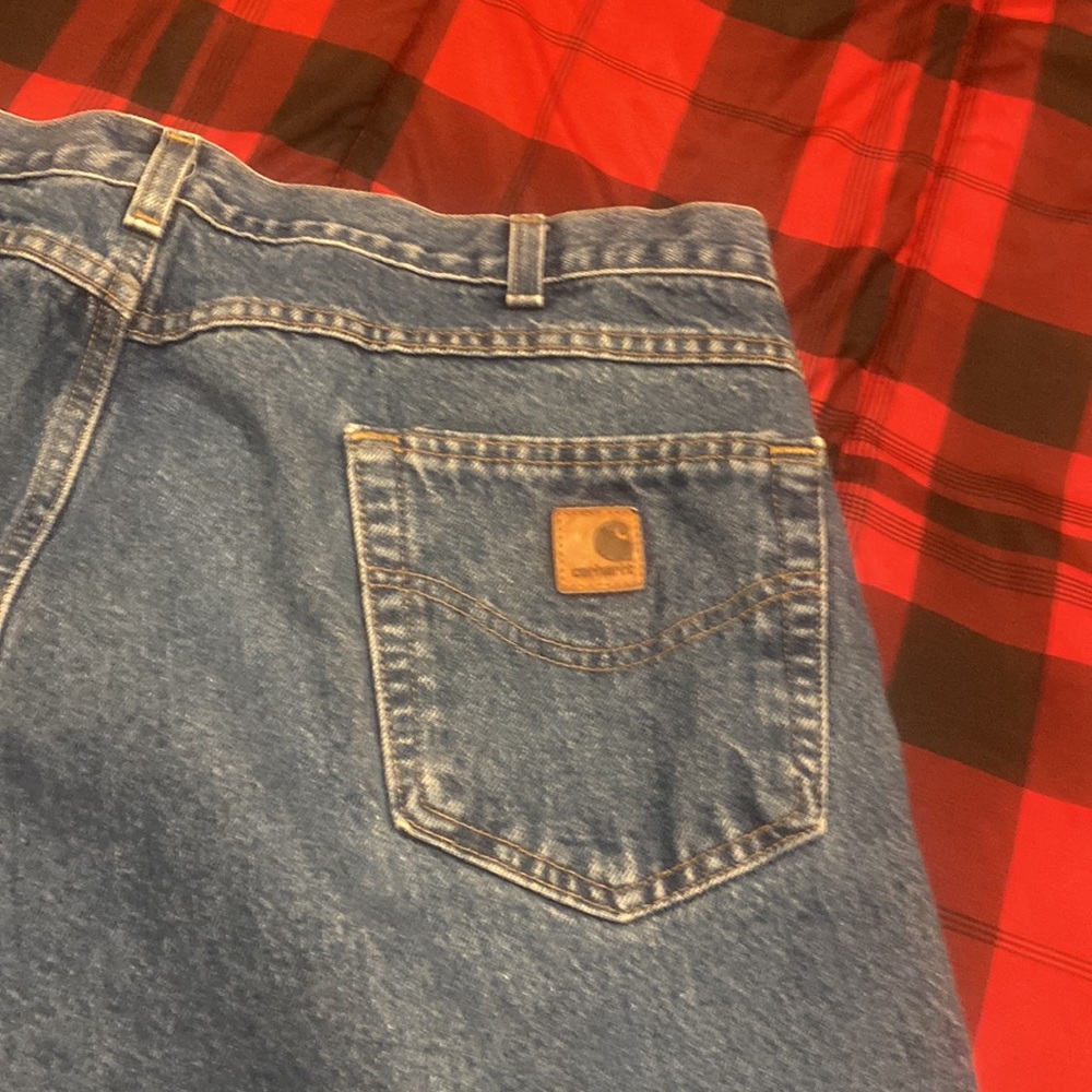 Carhartt B172 DST flannel lined Jean size 40x30